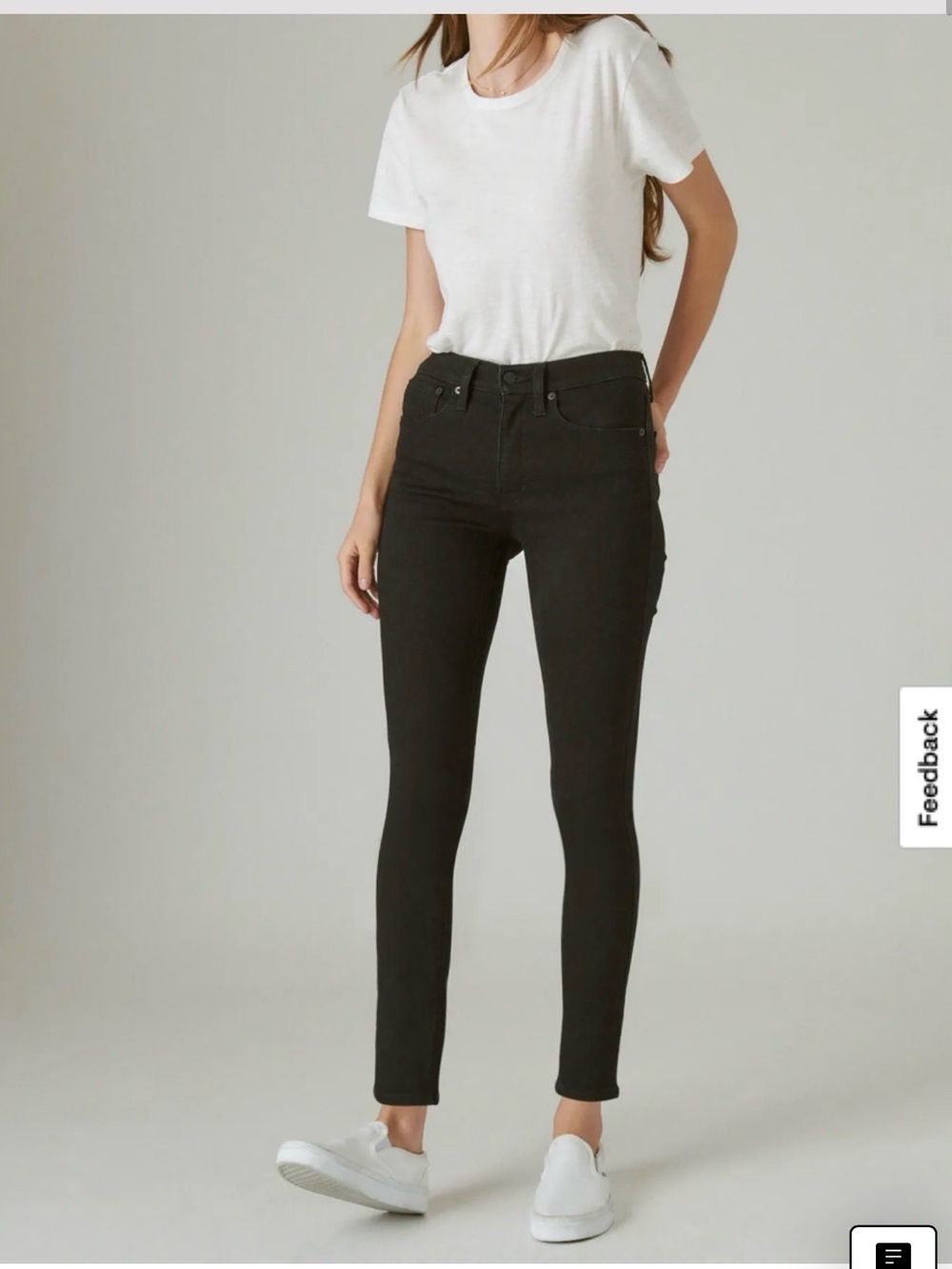 Lucky Brand Women's Black Skinny Jeans